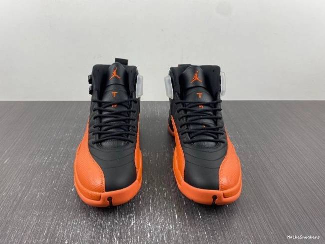 MaikeSneakers Orange Jordan Air 12 FD9101-081 Brilliant WMNS 0731